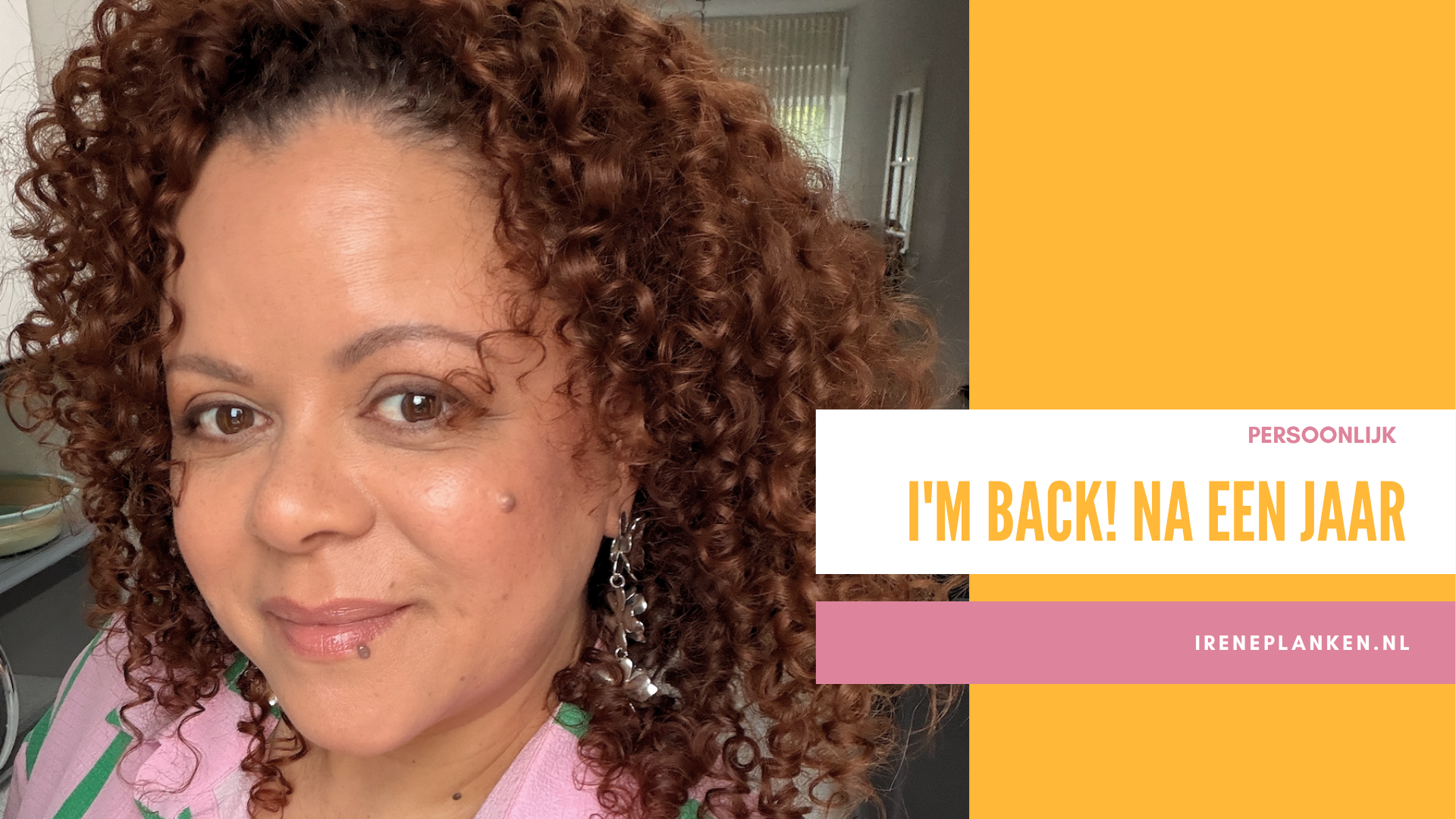 I'm back na een jaar radiostilte
